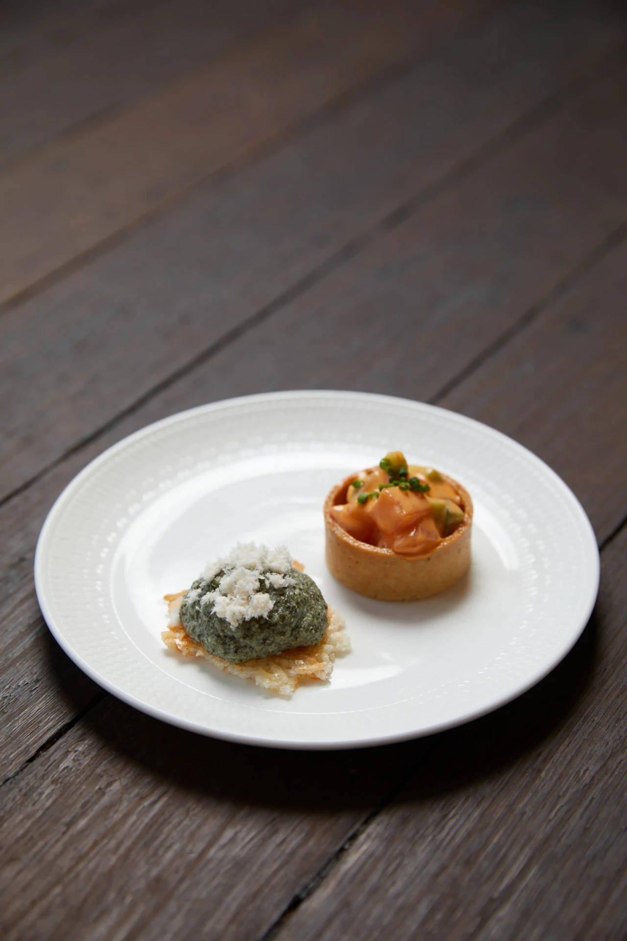 Nori croquette with fresh coconut — Kreative Catering, Sydney event catering