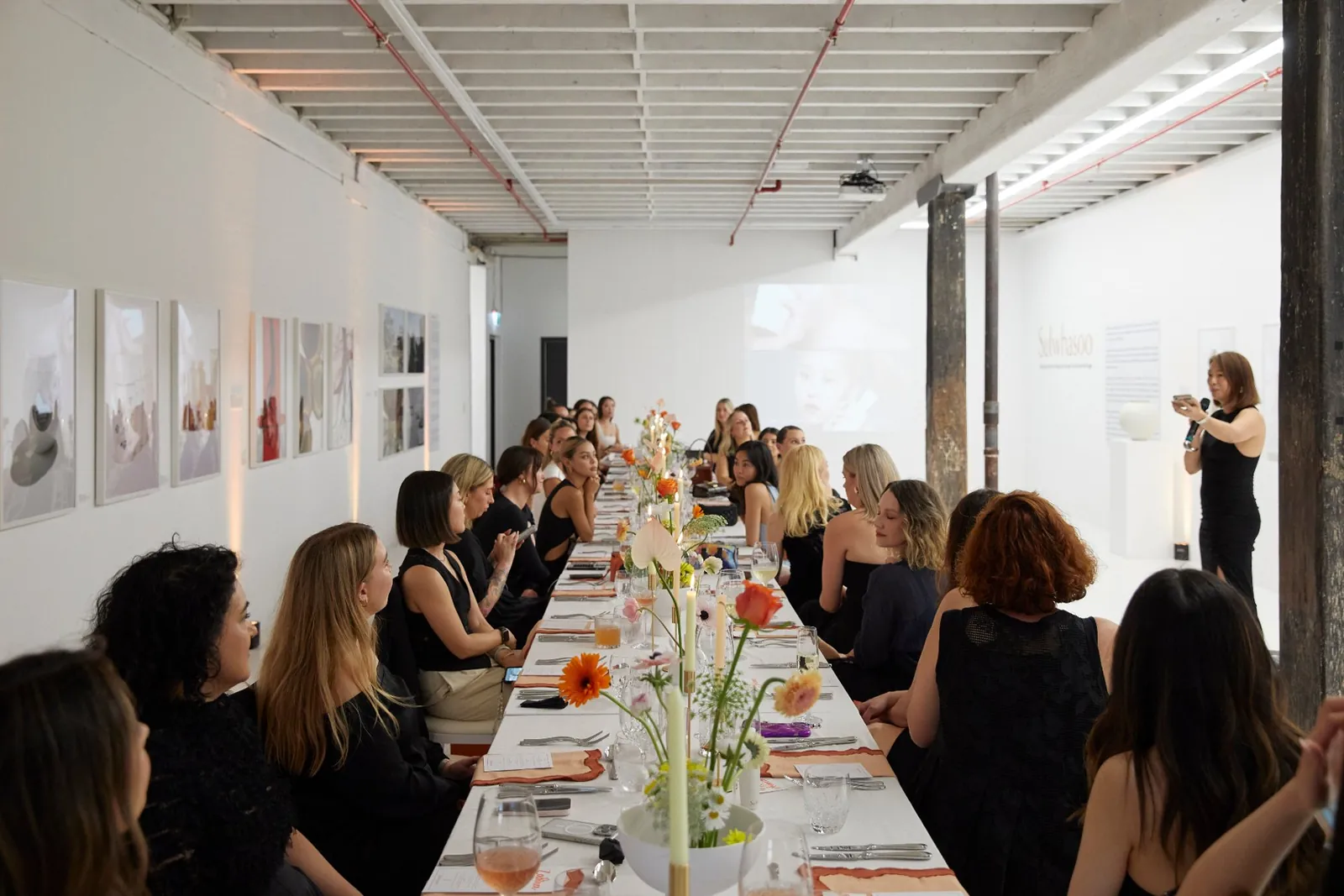 Guests seated for the first course — Kreative Catering, Sydney event catering