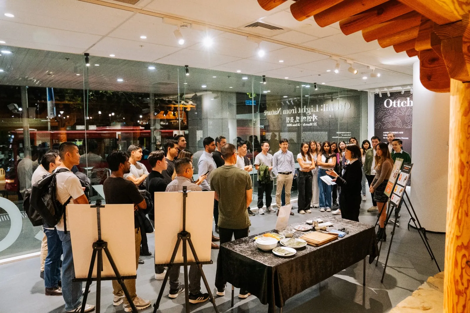 Launch event crowd served by Kreative Catering — Kreative Catering, Sydney event catering