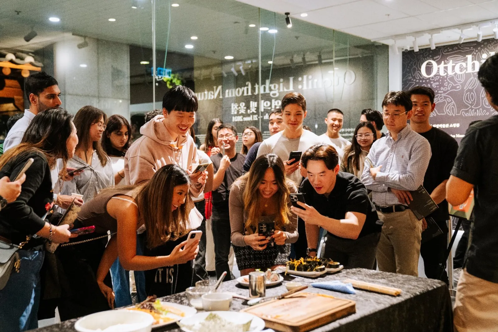 Canapé station built for fast service — Kreative Catering, Sydney event catering
