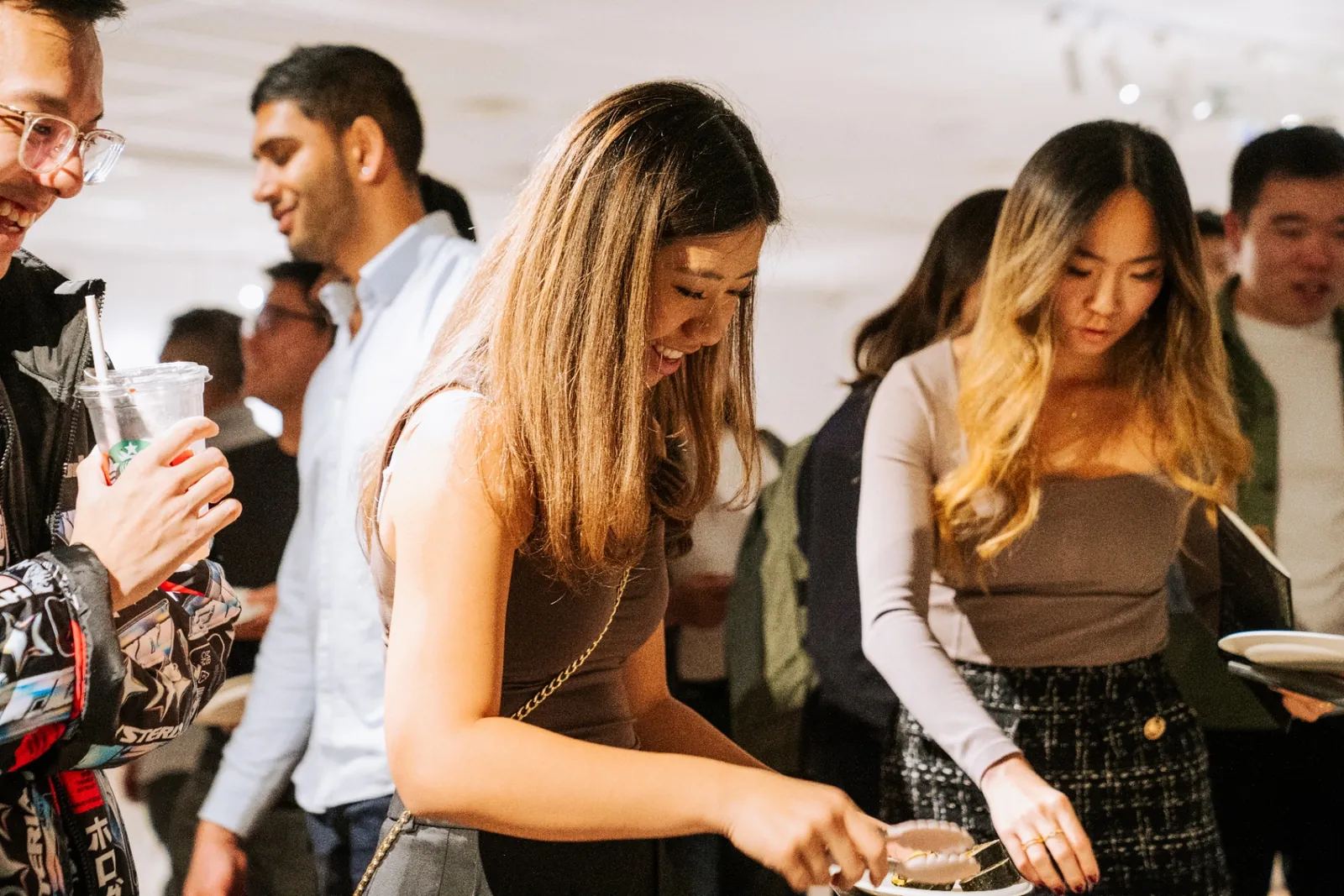 Serving station at a Sydney open day — Kreative Catering, Sydney event catering